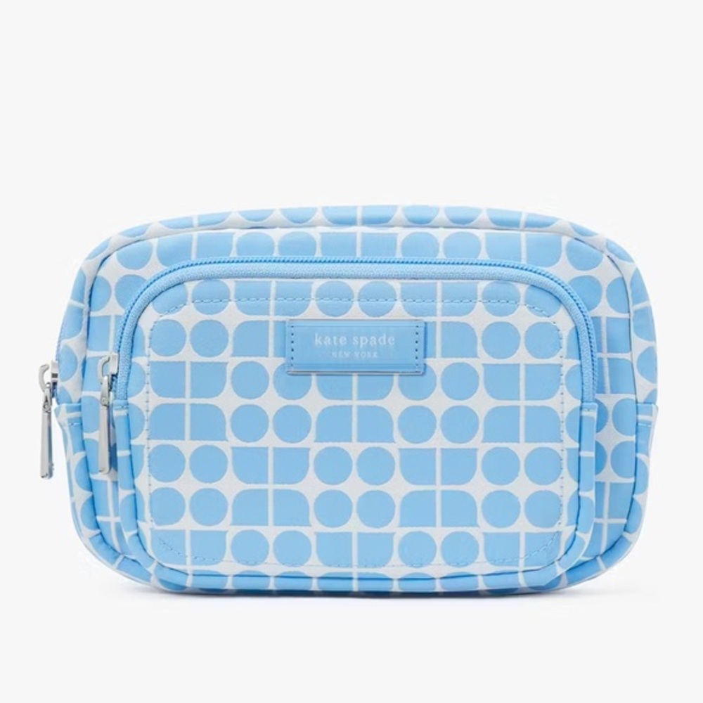Kate Spade Noel Jacquard Belt Bag
Astral Blue 
NWT